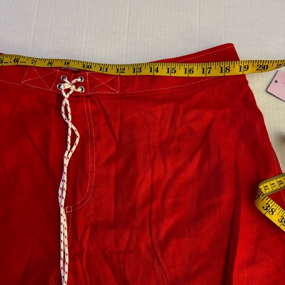 Linen blend tie shorts size xxl - Picture 2 of 4